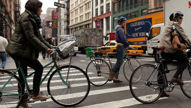 Uso de bike em Nova York
