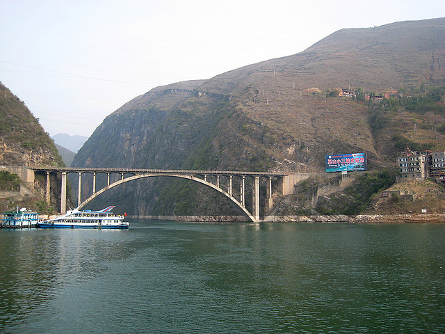 Rio Yangtze, China.