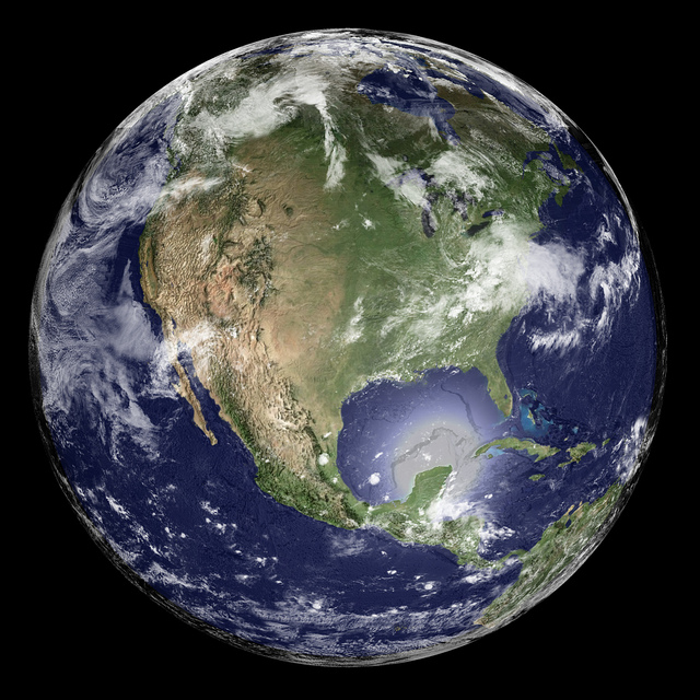 Sistema da NASA transmite imagens da Terra vista do espaÃ§o - Pensamento  Verde