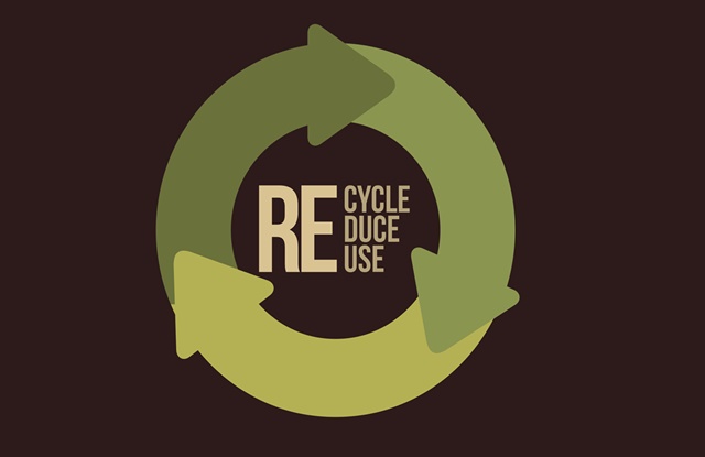 foto de ciclo de reciclagem 